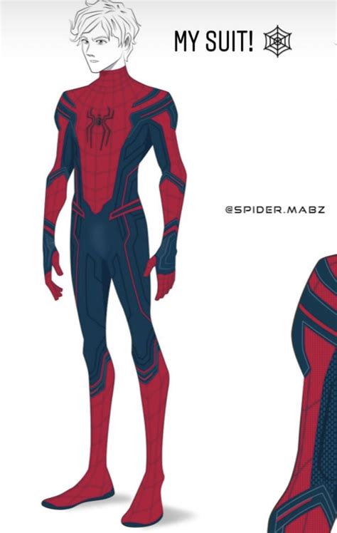 Spider-Man Costume in Red and Blue