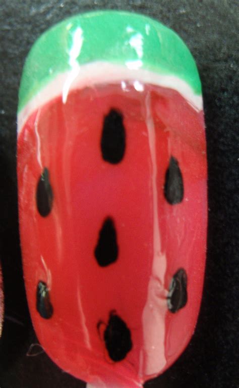 watermelon nail art Watermelon Nail Art, Summer Nails, Hair And Nails, Nail Fashion, Fruit ...