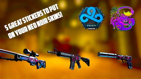 5 GREAT STICKERS to Put on Your: Neo Noir Skins! - YouTube