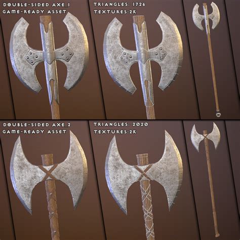 Melee Weapons Pack [Swords - Axes]