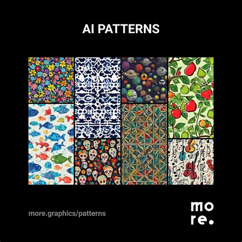 AI Patterns by more.graphics on Dribbble