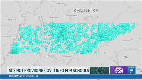 No individual SCS schools COVID numbers on Tennessee dashboard ...