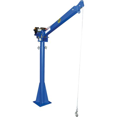 Vestil Power Lift Jib Crane — 2000-Lb. Capacity, 12V DC, Model# WTJ-20-4-DC | Jib Cranes ...