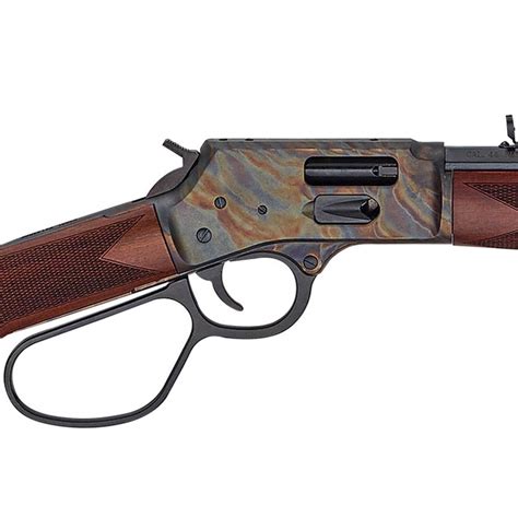 Henry Big Boy Color Case Hardened Carbine Side Gate Blued/Walnut Lever Action Rifle - 44 Magnum ...