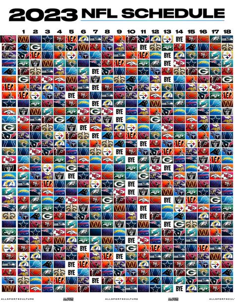 Free printable nfl grid schedule, Download Free printable nfl grid ...