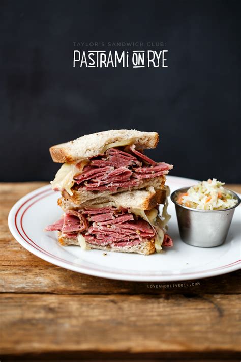 Sandwich Club: Pastrami on Rye | Love and Olive Oil