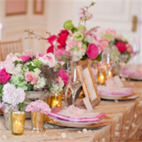 Pink Gold Romantic Tabletop - Elizabeth Anne Designs: The Wedding Blog