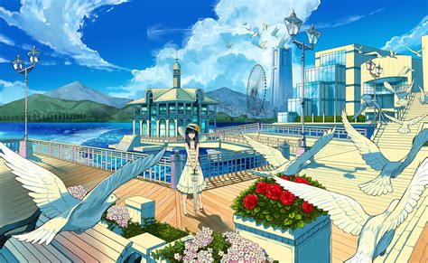 Anime Towns Wallpapers - Wallpaper Cave