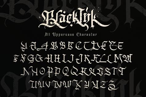 Blackink - Blackletter Font | Creative Daddy