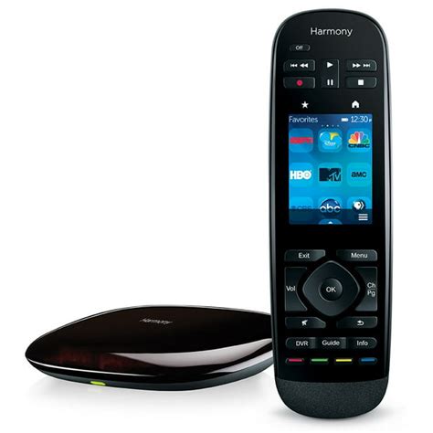 Logitech Harmony Ultimate All in One Remote with Customizable Touch Screen and Closed Cabinet RF ...