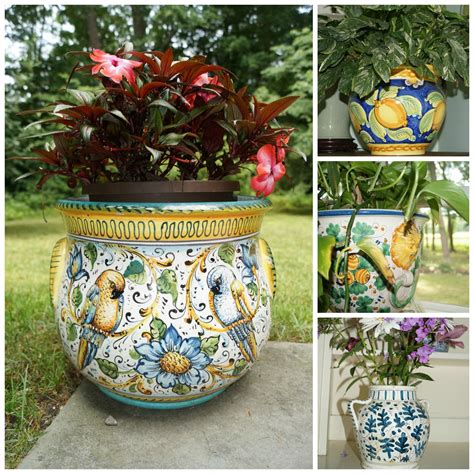 Italian Planter Collage | Planters, Garden planters, Ceramic planters