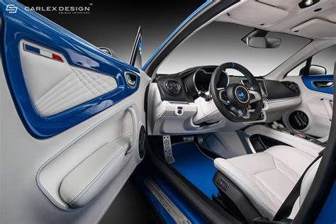 Carlex Design Spruces Up the Interior Of the Alpine A110 - autoevolution