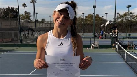 UTR Pro Tennis Tour Champion Anna Frey Heads to the Super Bowl