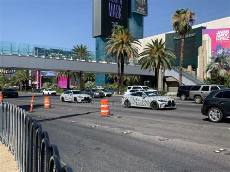 2021 BMW M3 and M4 fleet spotted in Las Vegas