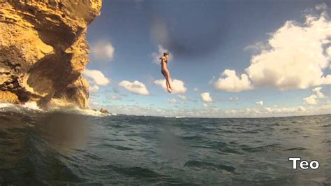 Cliff Jump at Makawehi Point, Shipwreck Beach, Kauai, Hawaii - YouTube