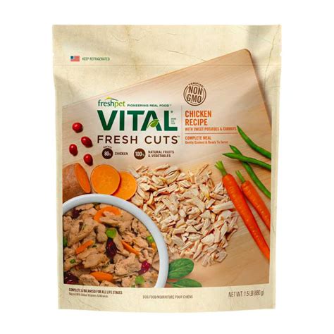 Freshpet Vital Fresh Cuts Shredded Chicken Dog Food - Pet Ark - New ...