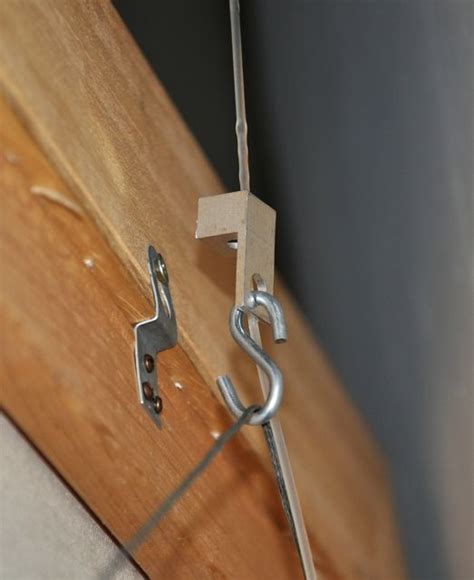 DIY - Our Low Cost Solid Gallery Hanging System - Green Olive Arts | Art hanging system ...