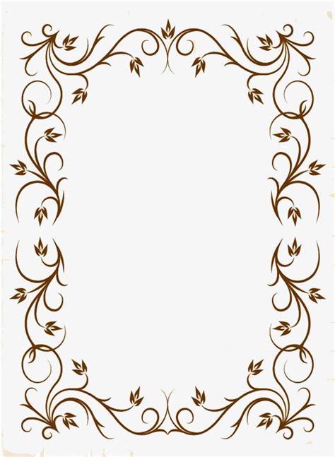 Decorative Material PNG Picture, Luxurious And Elegant Decorative Frame ...