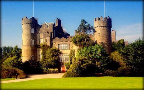 Clontarf Castle, in Clontarf, Dublin, an area famous as a key location ...