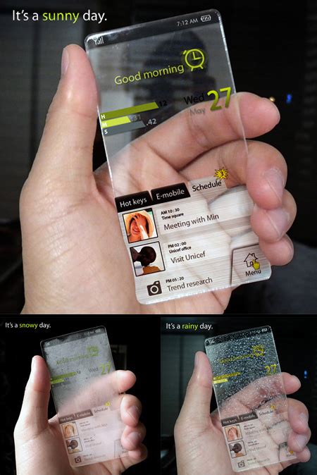 Share Good Stuffs: 19 Futuristic and Creative Cell Phone Concepts