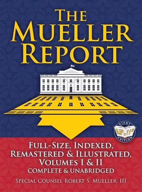 Mueller Report by Mueller Robert S. Mueller (English) Hardcover Book ...