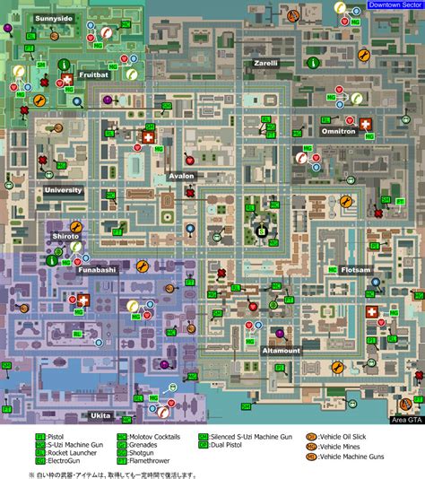 Grand Theft Auto 3 Map - Maps For You