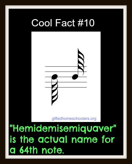 Cool fact #10 | Music jokes, Music humor, Music nerd