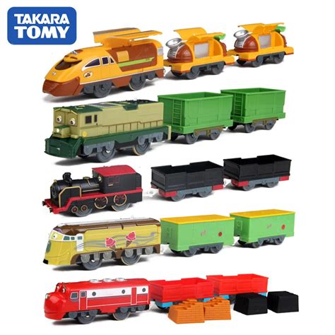 Takara Tomy Chuggington Motorized Electric Model Train Dunbar/Harrison/KOKO/Chugger/Chatsworth ...