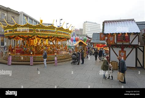 Winter Wonderland, Nottingham, England Stock Photo - Alamy