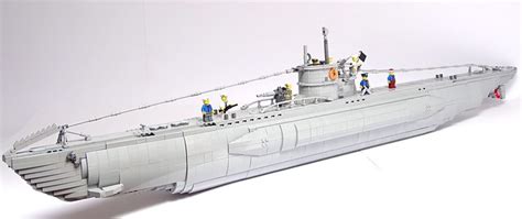 1:50-scale LEGO U-Boat VIIc is ready to hunt Allied shipping | The Brothers Brick | The Brothers ...