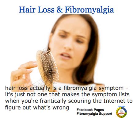 Hair Loss and Fibromyalgia | Fibromyalgia hair loss, Hair loss, Fibromyalgia symptoms