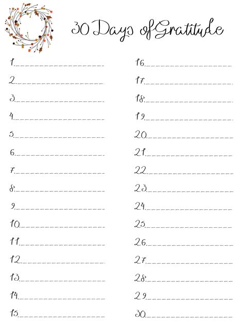 Free Printable Gratitude Worksheets - Free Printable