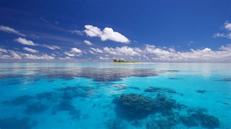 island, Tropical, Clouds Wallpapers HD / Desktop and Mobile Backgrounds