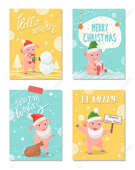 Hello Winter Merry Christmas Vector Banner Template Download on Pngtree