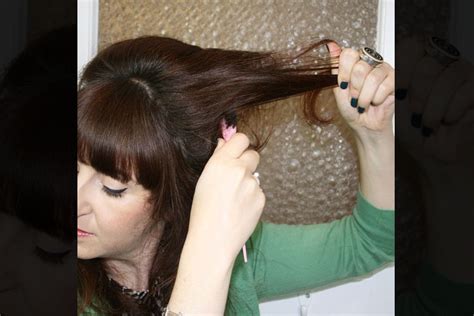 Your Guide To Back Combing Your Hair Like A Pro