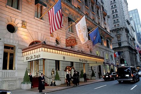 Luxury Hotels: St. Regis Hotel New York City