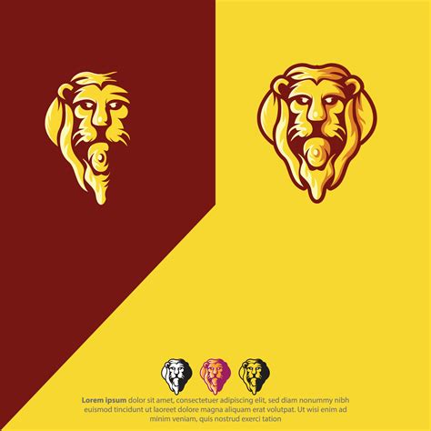 Lion Logo Mascot or Gaming Logo 7005580 Vector Art at Vecteezy