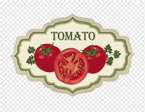 Logo tomat, Label saus tomat, saus tomat, desain tomat, Makanan alami, bahasa Inggris, makanan ...