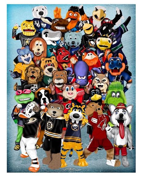 Hockey Mascots Ranked at Christi Warner blog