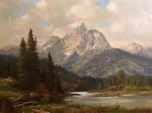 Robert Wood Grand Teton Painting | Best Paintings For Sale