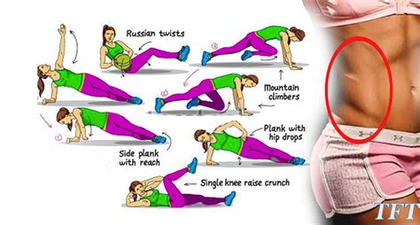 At-Home Oblique Workout For Beginners - TrainHardTeam