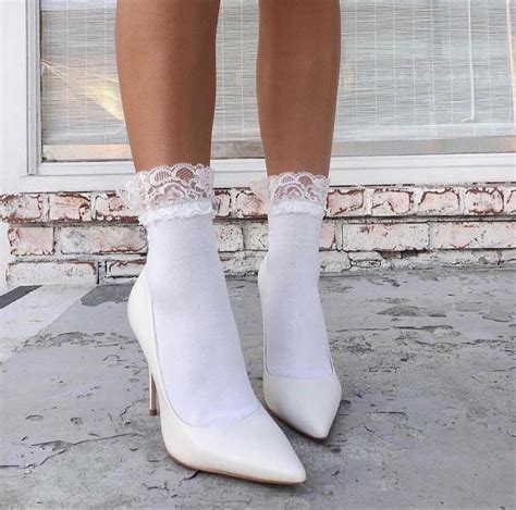 Socks and heels by tiff on cue the sun | Fashion shoes, Shoe inspiration