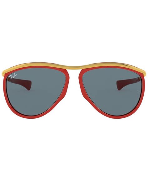 Ray-Ban Unisex Aviator Olympian Sunglasses, RB2219 - Macy's