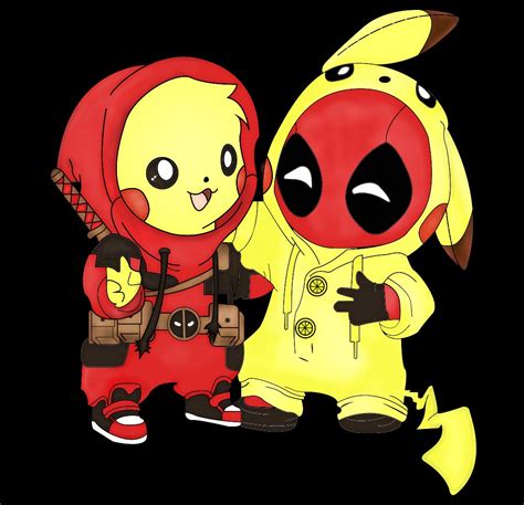 Qasan IQ - Deadpool&Pikachu