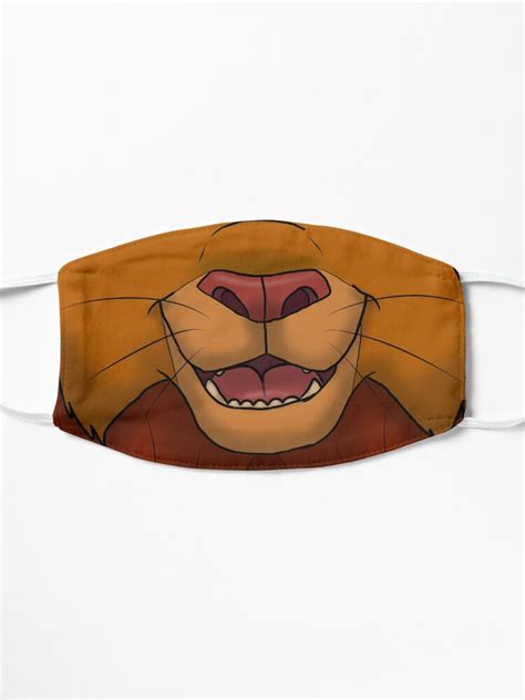 "Hand Drawn simba mask" Mask for Sale by spinningpeanut | Redbubble