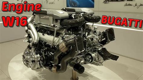 Bugatti Chiron Super Sport Engine