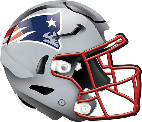 Amazon.com : NFL New England Patriots Unisex New England Patriots Authentic Helmet, Team Color ...