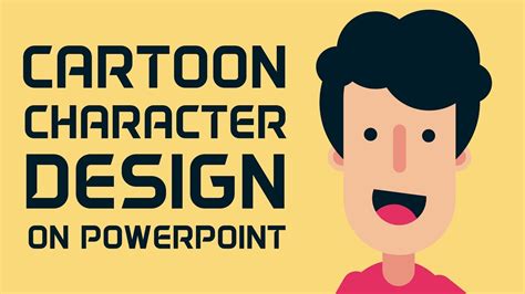 How to Design Cartoon Character in PowerPoint - YouTube