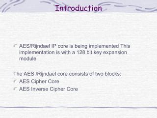 AES advance encryption algorithim in.ppt