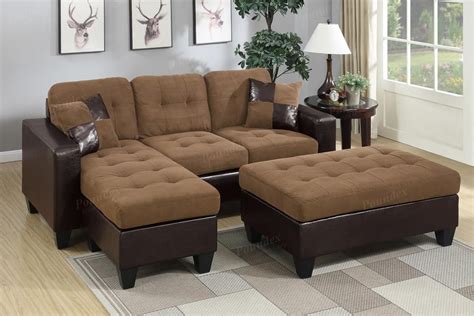 15 Best Collection of Leather Sectionals with Ottoman